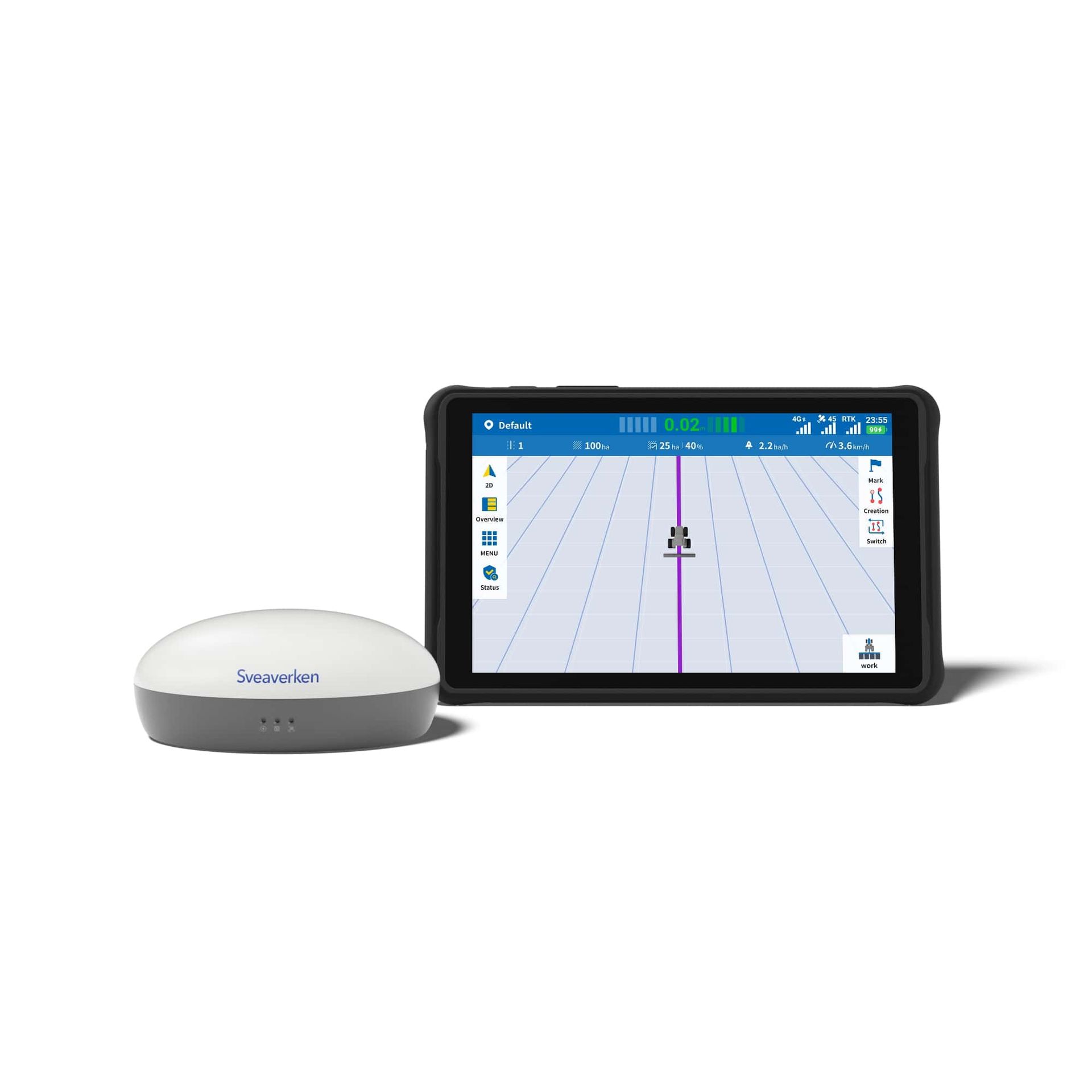 Image showcasing F100G: Tractor Guidance System for Enhanced Efficiency