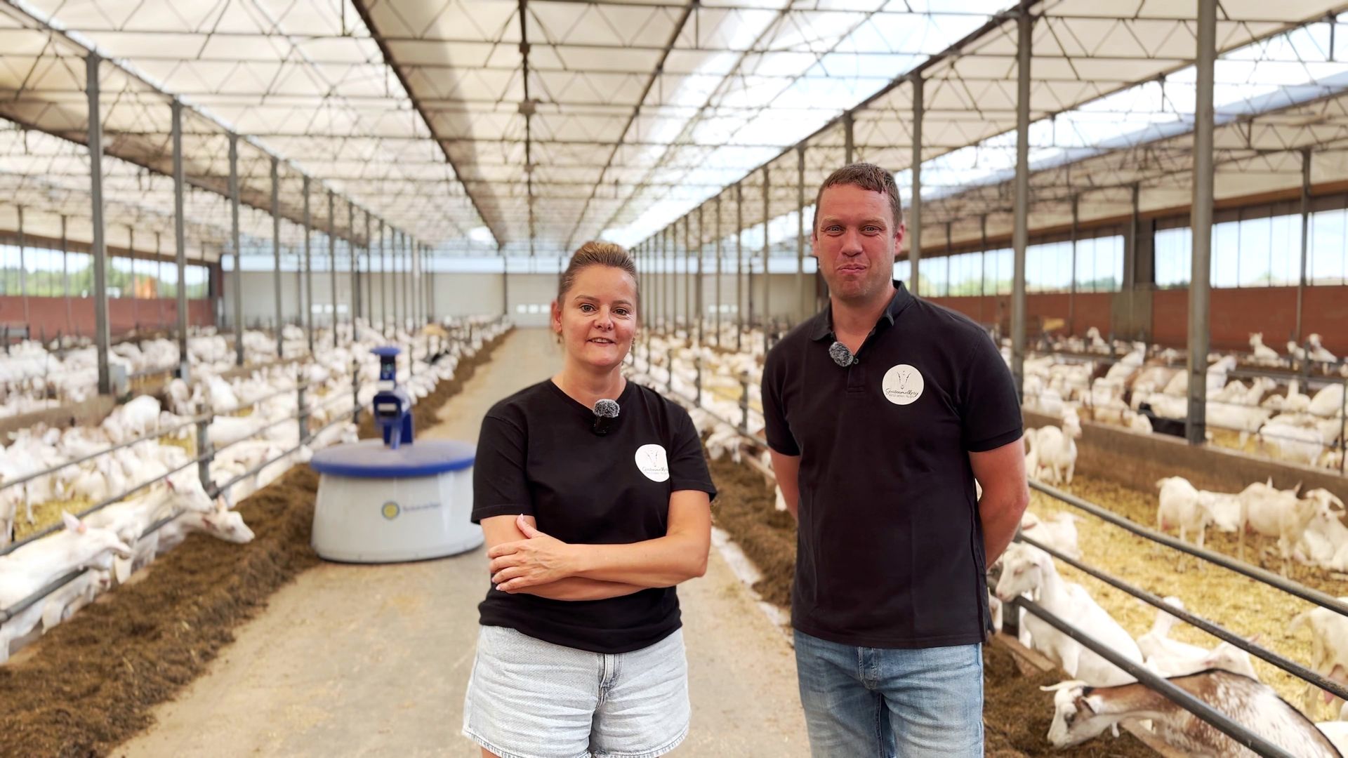 The Flexible Workhorse: Nimbo X Automates Feeding for Dairy Herd and 2,300 Goats in Belgium