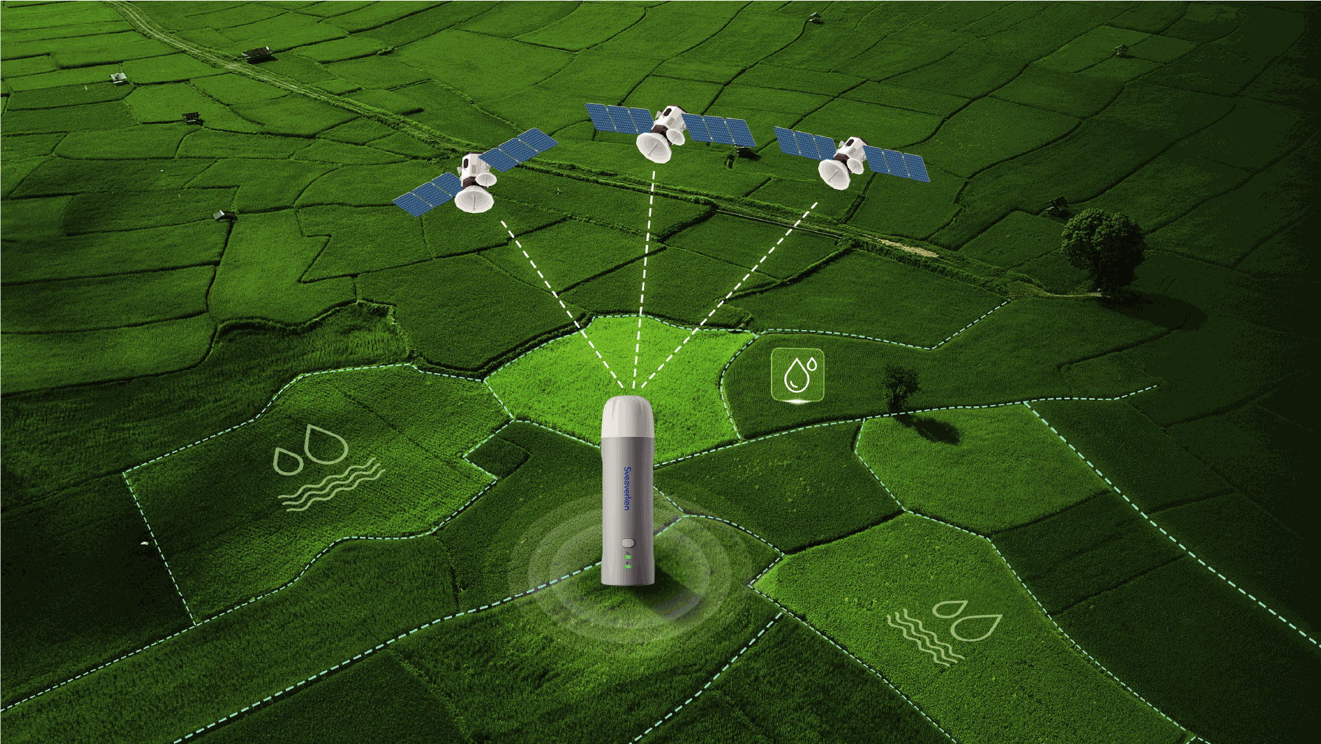 Sveaverken Pocket Mapper Handheld Mini RTK Receiver