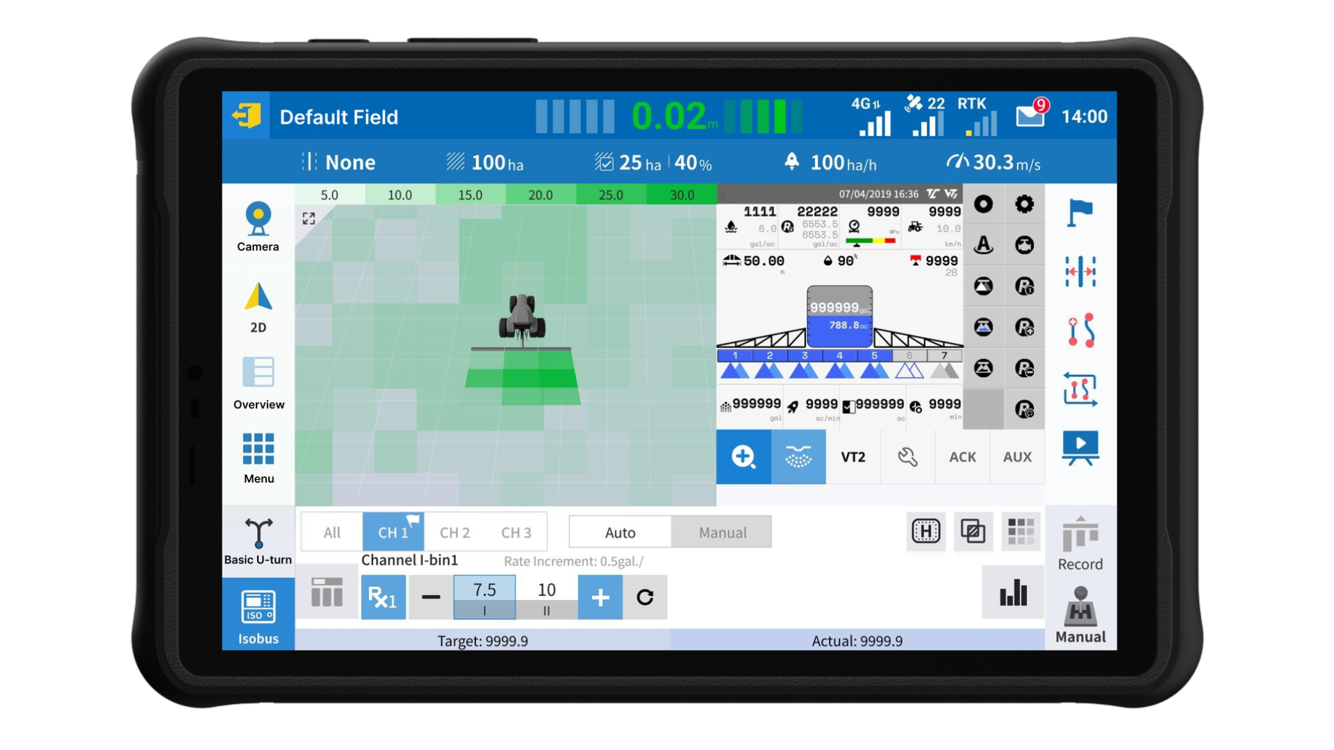Sveaverken F100C RTS Auto Steer System: Precision without Network