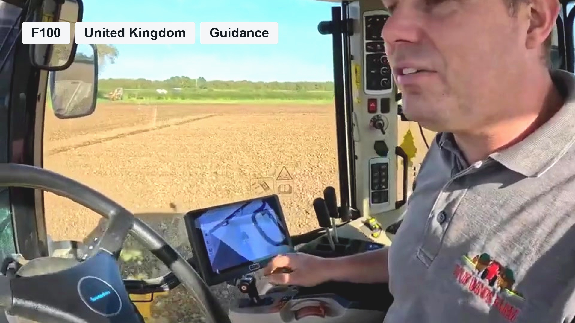 F100 Straight-Line Spraying at Four Wild Farms
