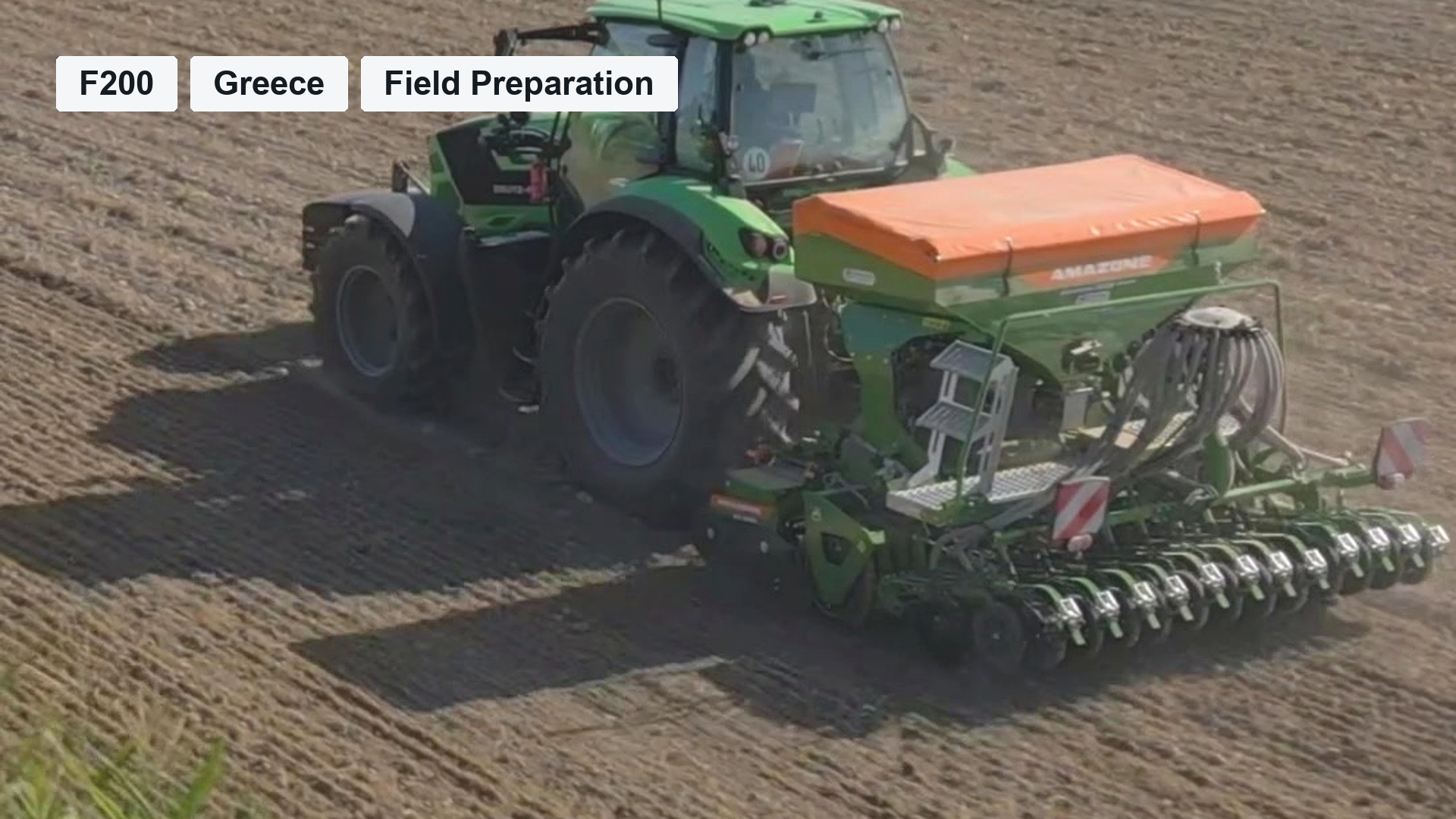 F200 Carrot Field Preparation in Greece