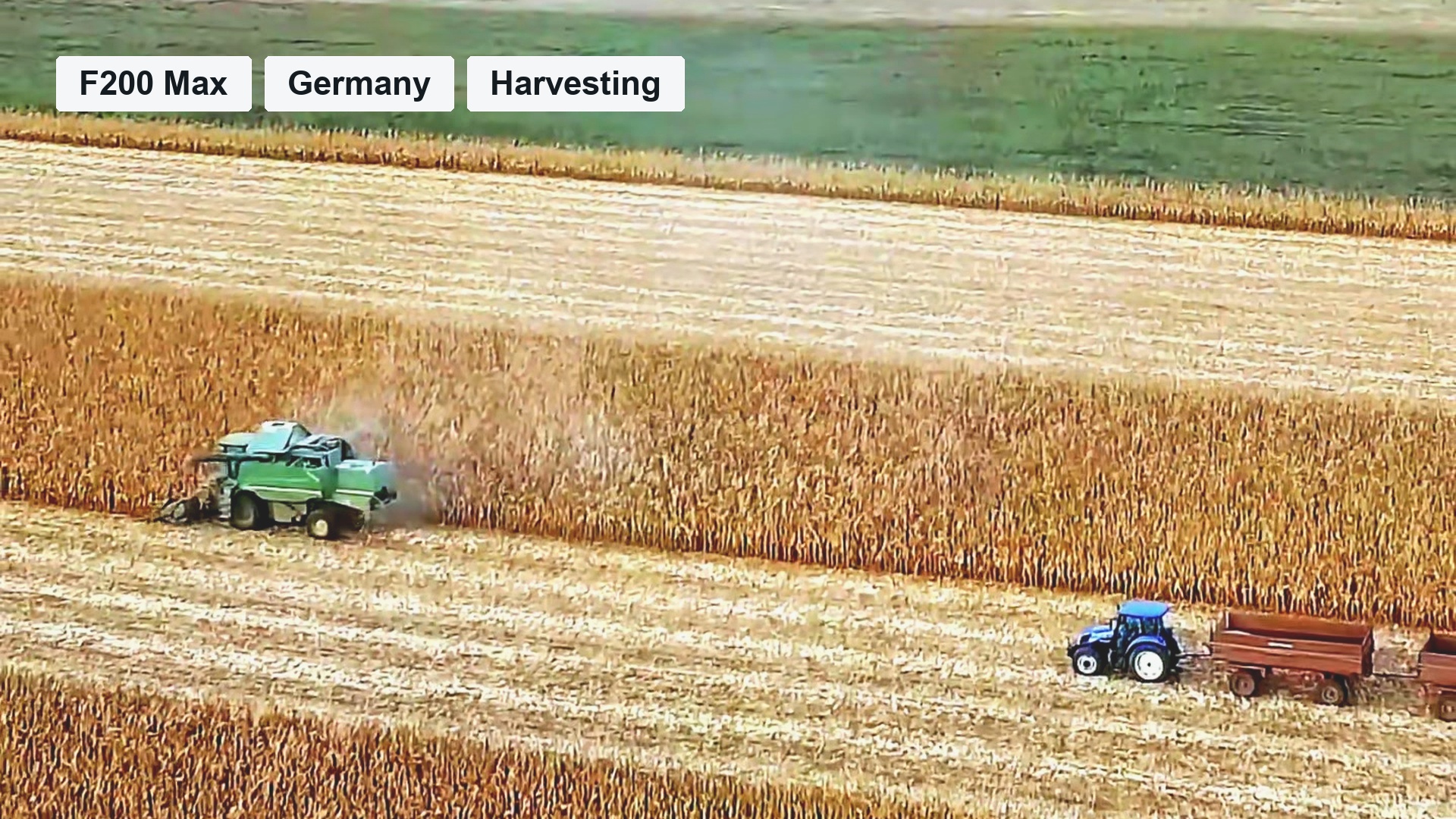 F200 Max Harvesting Autosteer in Germany