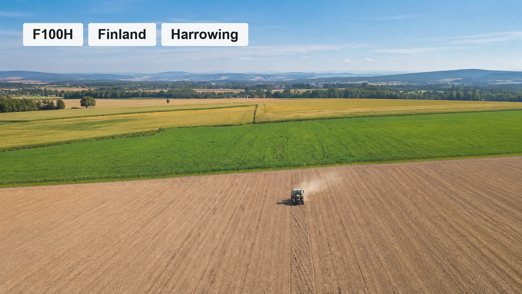 F100H Harrowing Guidance in Finland